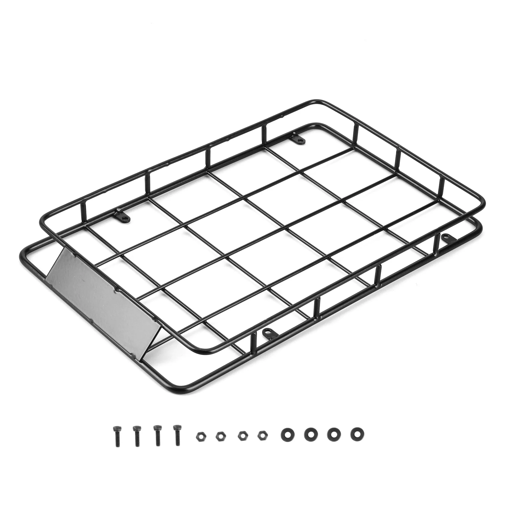 Portaequipajes metálico 1/10 para crawler RC Axial SCX10 y TRX4