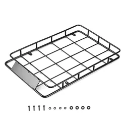 Portaequipajes metálico 1/10 para crawler RC Axial SCX10 y TRX4