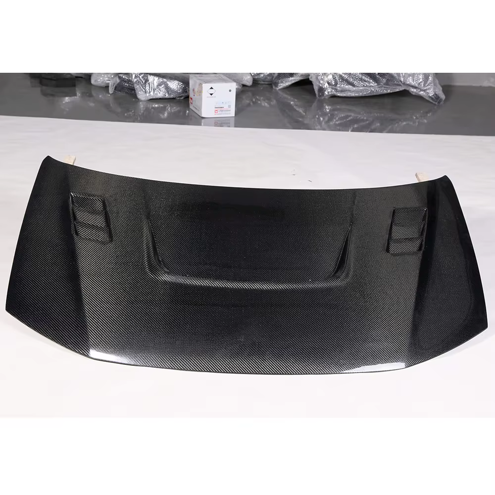 Capó ventilado fibra de carbono Honda Civic 2012 - imagen 3