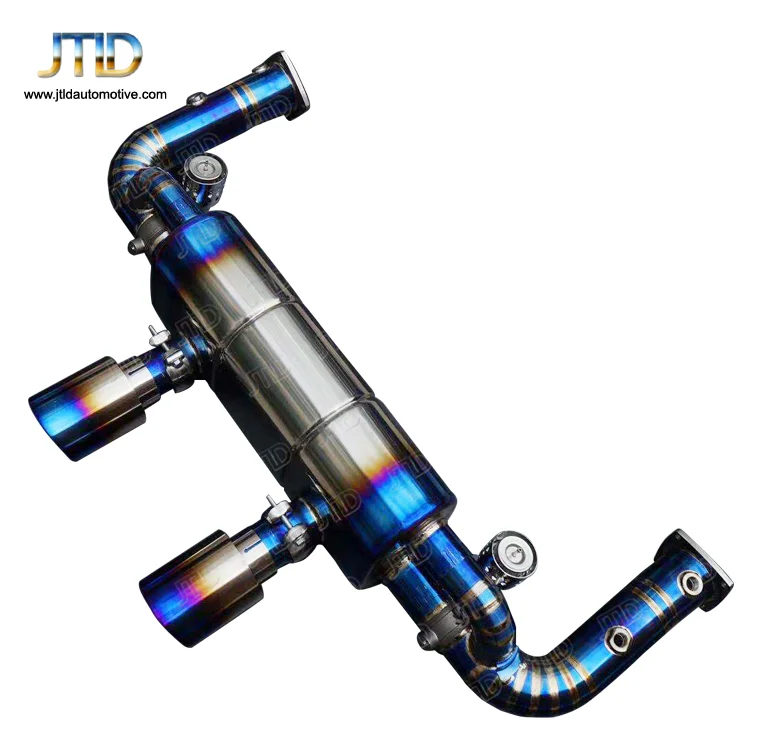 Sonido profundo del sistema catback de escape