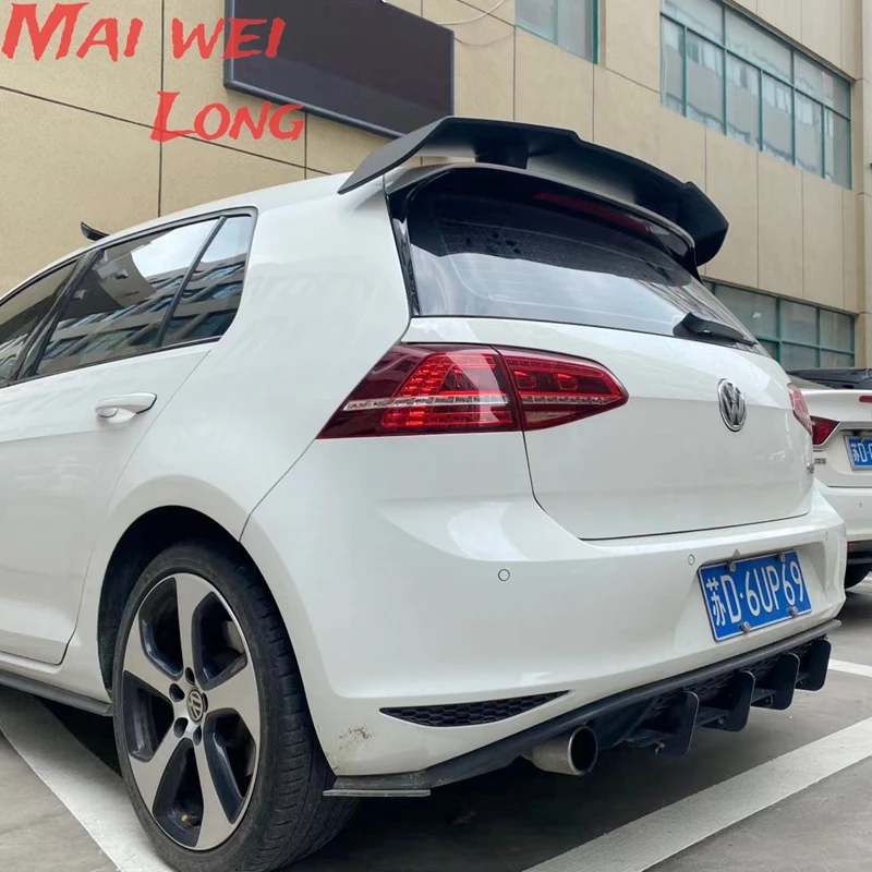 Alerón trasero fijo para VW Golf VII GTI R-Line 2013-2019