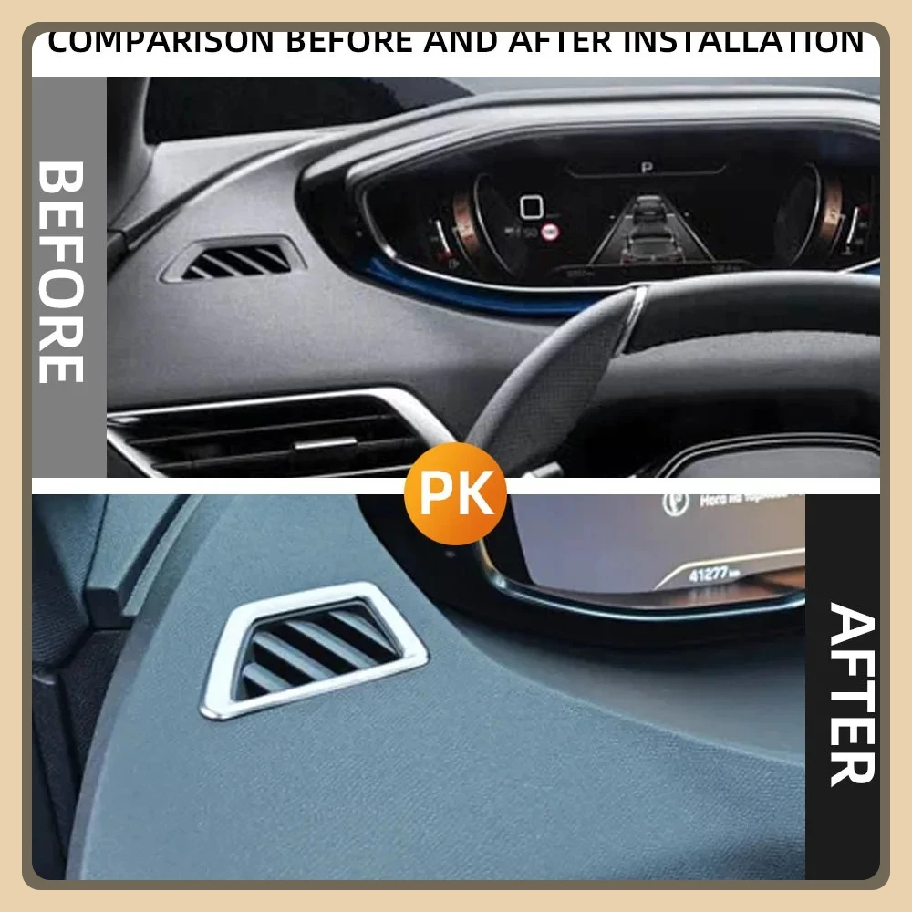 Embellecedor de aireadores delanteros Peugeot 3008/5008 GT 2016-2023 - imagen 2