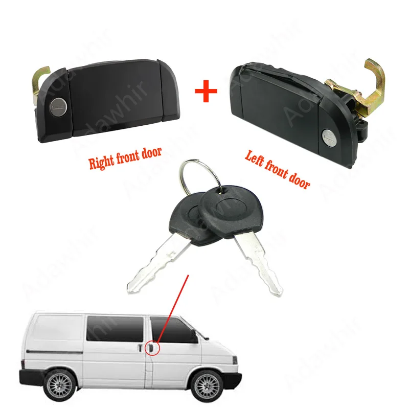 Kit manijas puerta VW Transporter T4 1990-2004 – OEM 701837206/205 - imagen 5