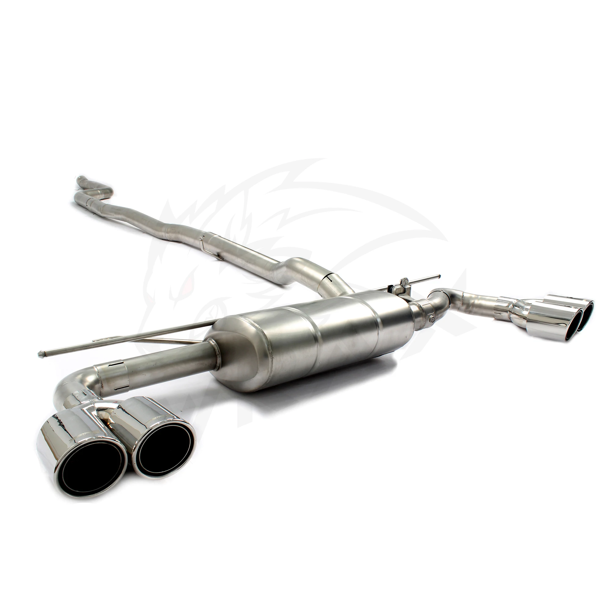 Tubos de escape Catback acero inoxidable 304 BMW 5 G38 con válvula - imagen 2