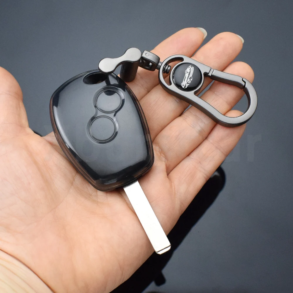 Funda TPU transparente para llave Renault Duster, Dacia Logan y Nissan - imagen 3