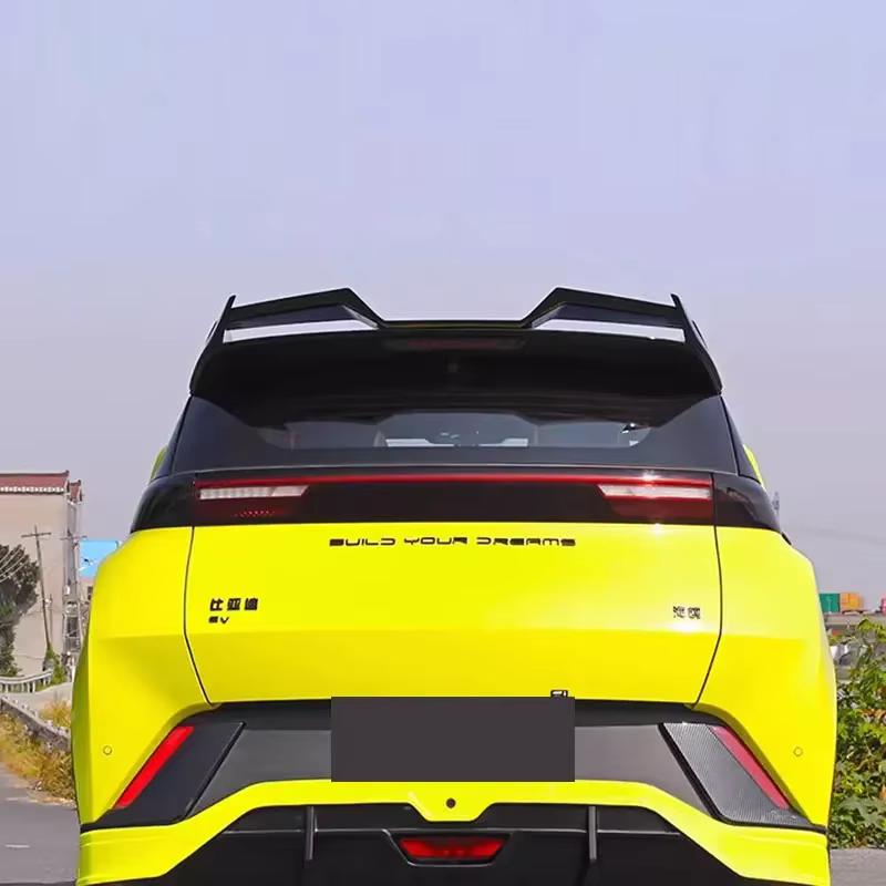 Alerón de techo BYD Dolphin Mini 2023-2024, acabado carbono - imagen 3