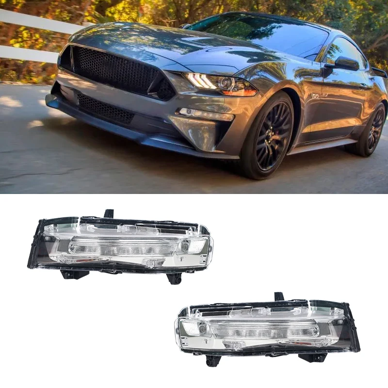 Faros antiniebla y diurnos parachoques Ford Mustang 2018-2020 EE. UU.