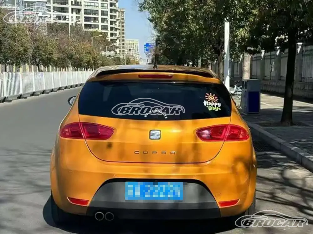 Alerón maletero SEAT León 5F Cupra MK3 ABS imitación carbono
