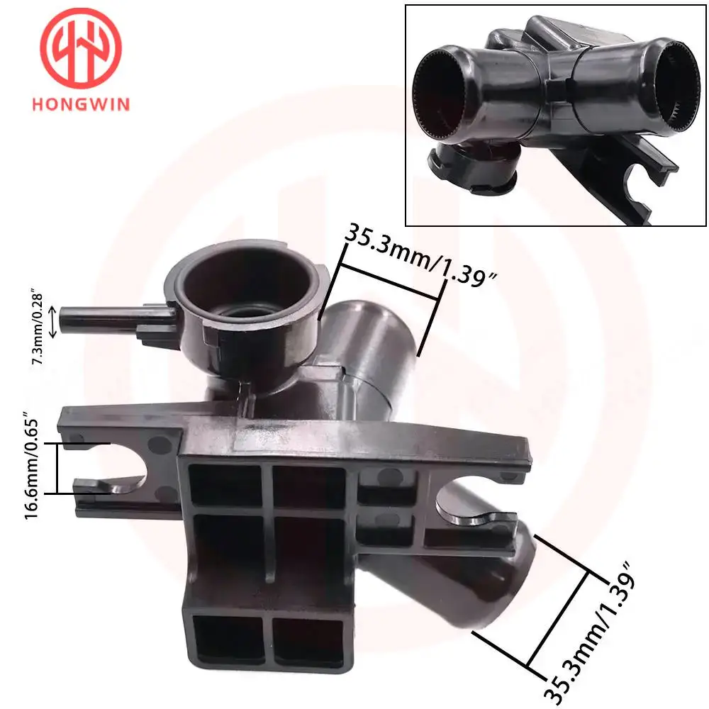 Carcasa termostato con tapa radiador 25327-AA000 – Hyundai Elantra N 2022-2023 2.0 N Line - imagen 2