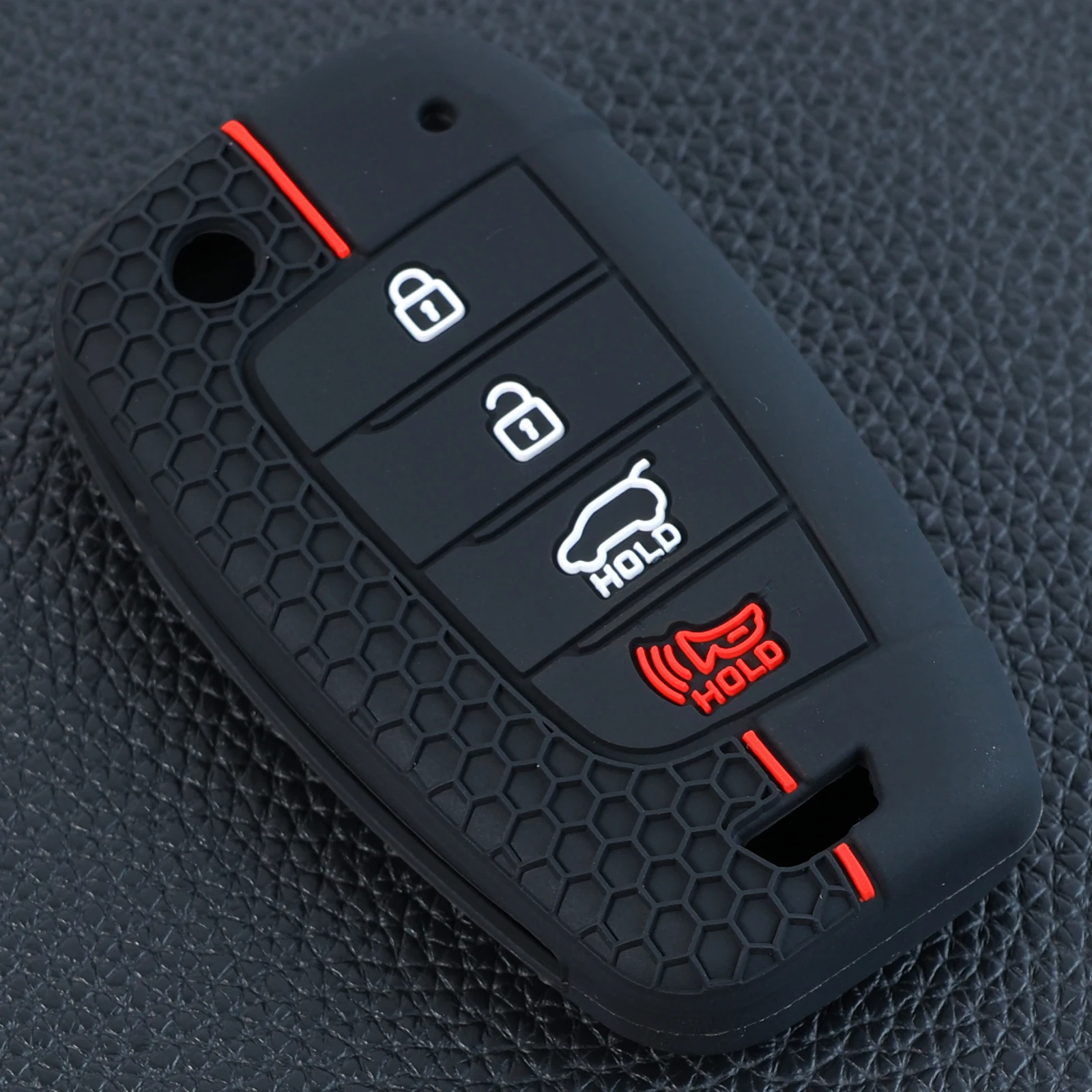 Funda de silicona para llave Hyundai Tucson, Accent, Elantra y Veloster - imagen 5