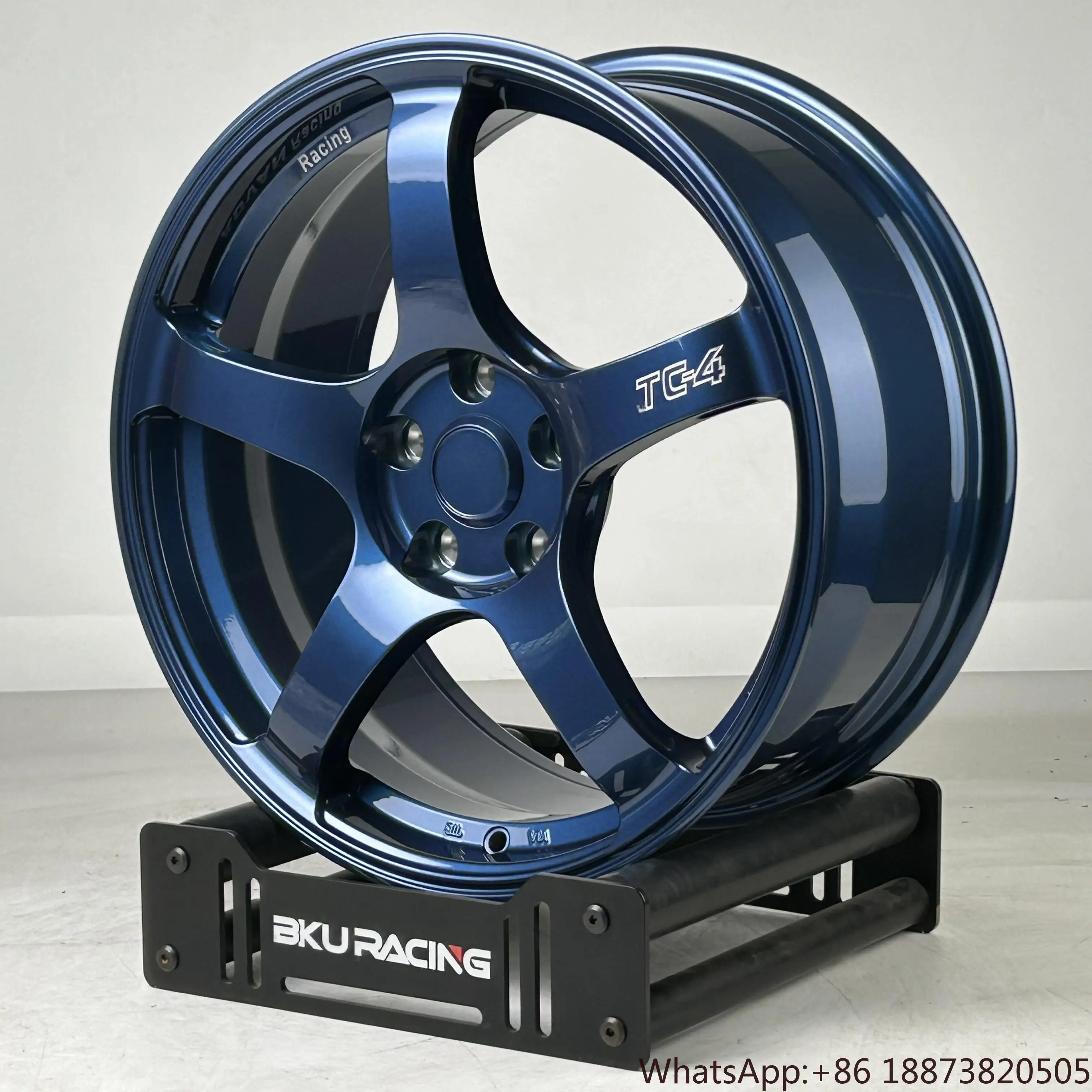 Llantas forjadas TC-4 5x112 azul carrera - BMW G20 G80 M3 M4