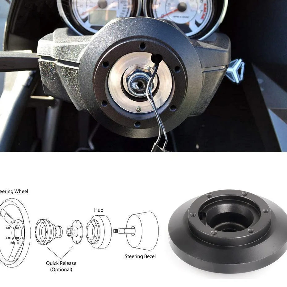 Boss Kit adaptador buje corto para volante BMW E46 323i 325 328i M3 - imagen 3