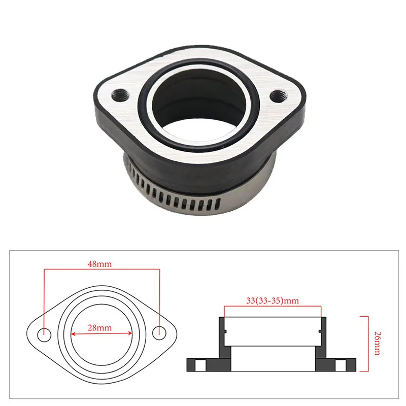 Adaptador carburador ZSDTRP para PWK PE TM – Pit Bike - imagen 5