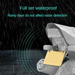 Radar de detección para moto con sensor de onda milimétrica