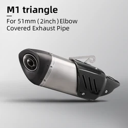 Escape deportivo universal para Yamaha MT07 MT09 Kawasaki Z900 Ninja 400