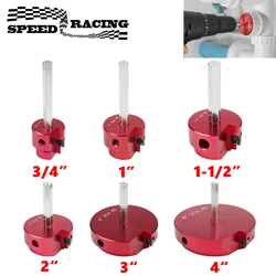Escariador para tubería de PVC con eje hexagonal de 3/8 pulgadas