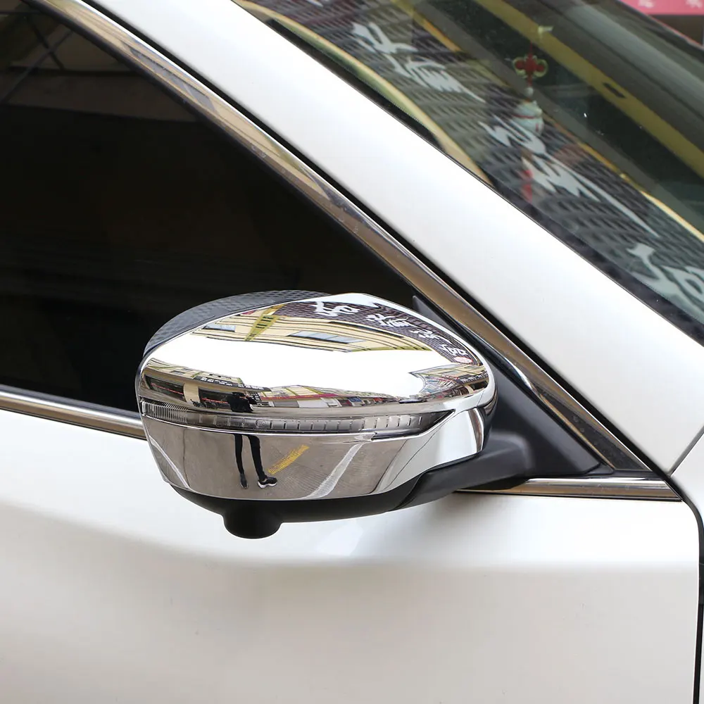 Tapa cromada de retrovisor para Nissan Qashqai J11 y X-Trail T32 - imagen 2
