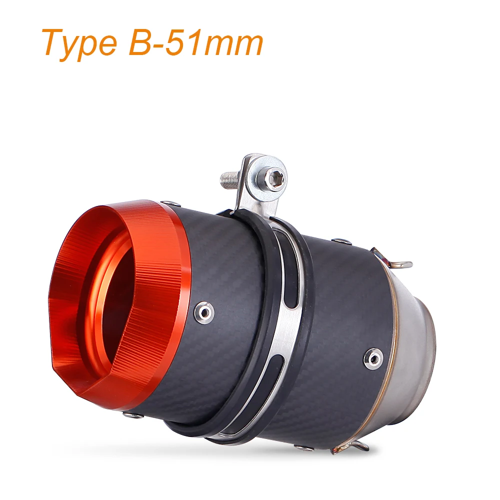 Silenciador de escape de fibra de carbono