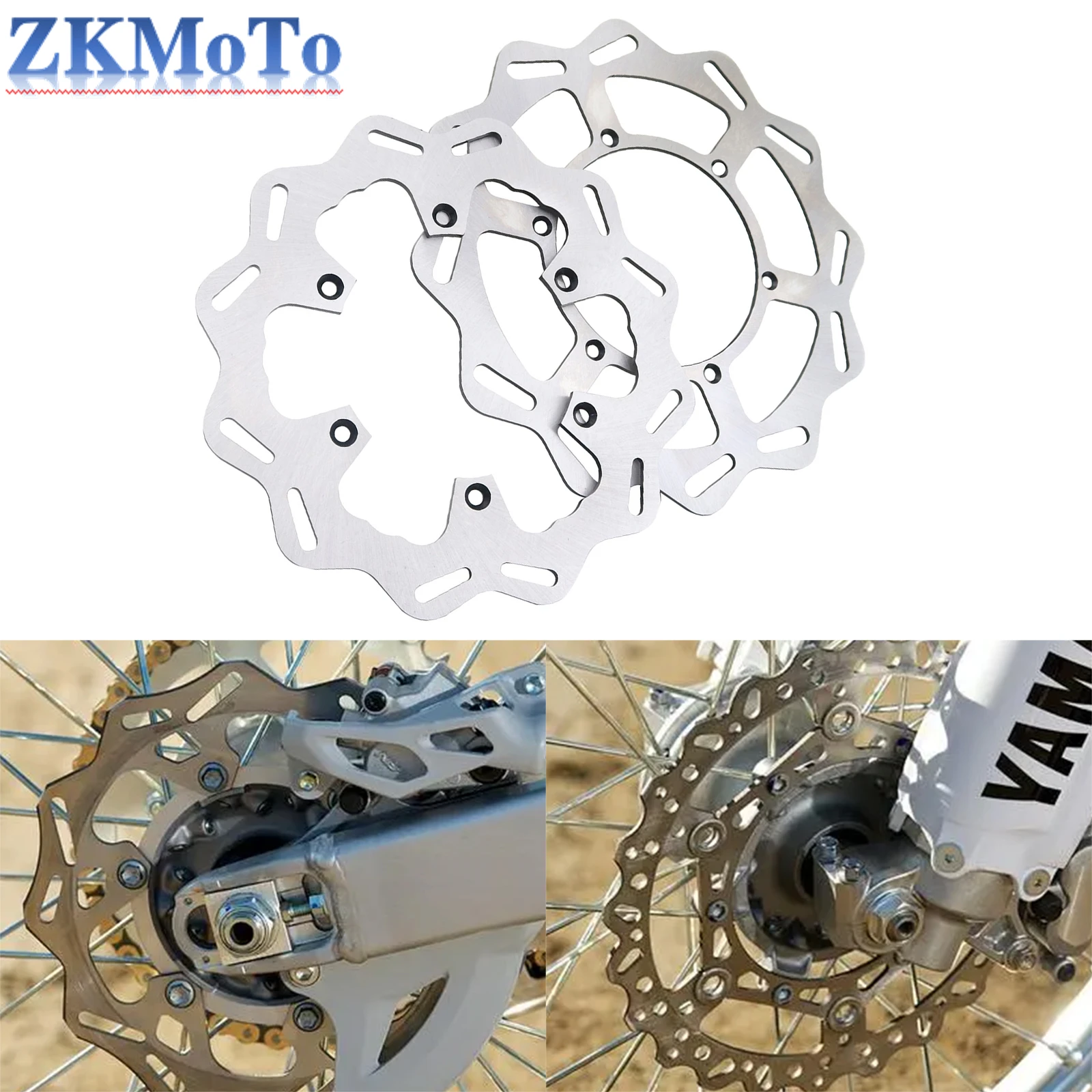 Discos de freno delantero y trasero 245/270 mm Yamaha YZ, YZF, WR