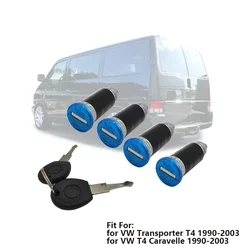 Barril cerradura puerta VW Transporter T4 1990-2003 con 2 llaves OEM