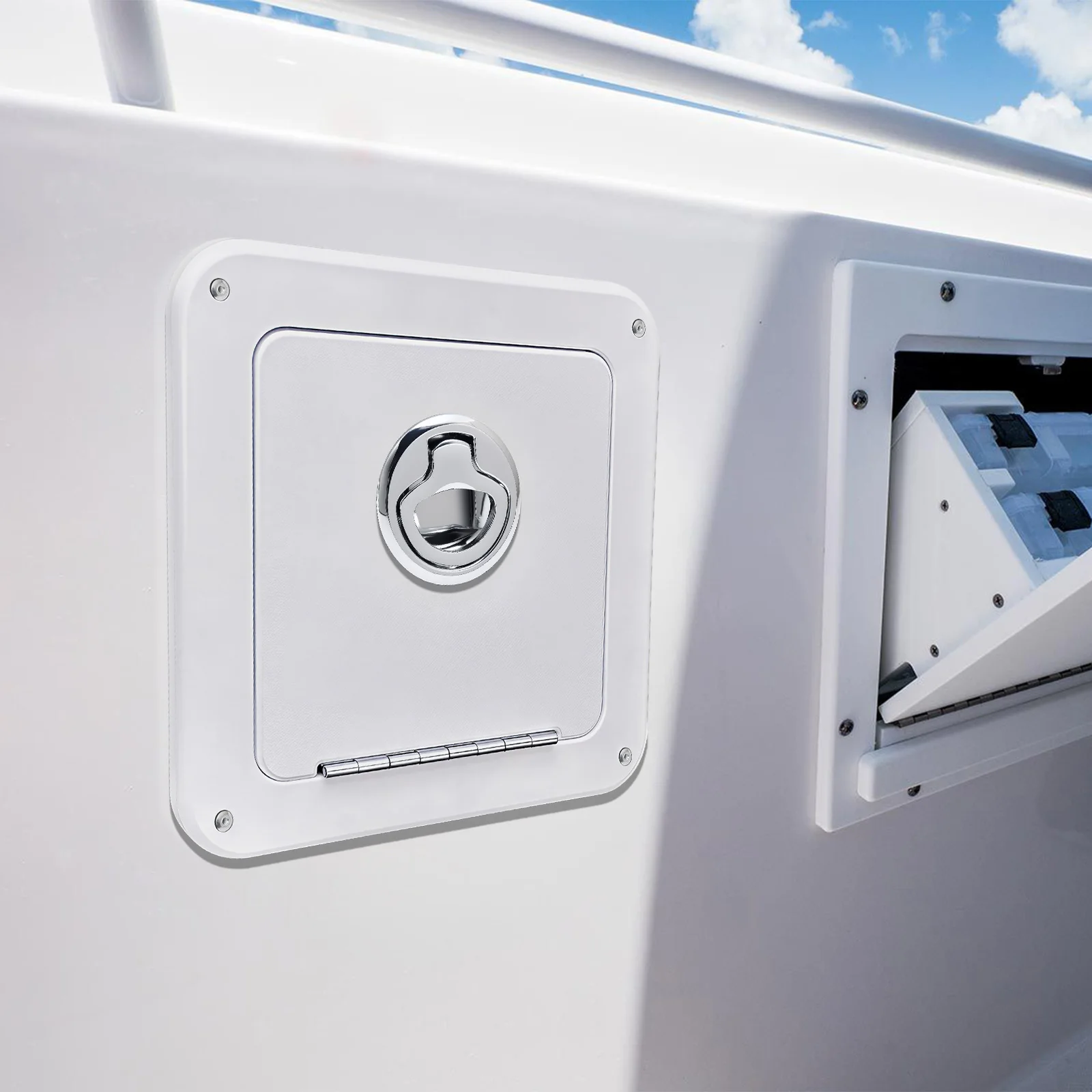 Pestillo Escotilla Barco Acero Inoxidable - imagen 2