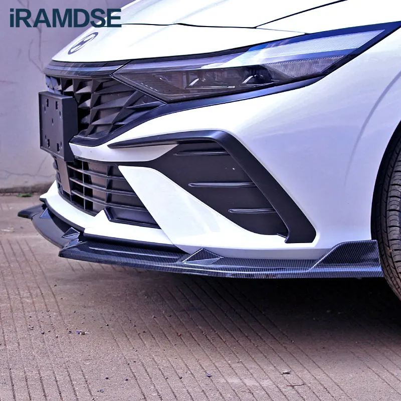 Labio delantero Hyundai Elantra 2023-2025 – Divisor negro - imagen 4