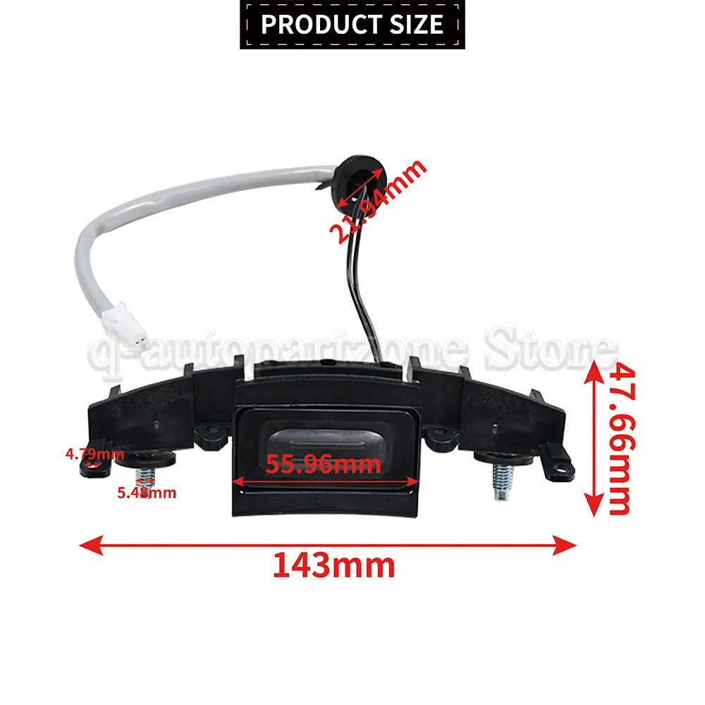 Interruptor apertura maletero Nissan Micra K12 25380AX60B 2002-2010 - imagen 2