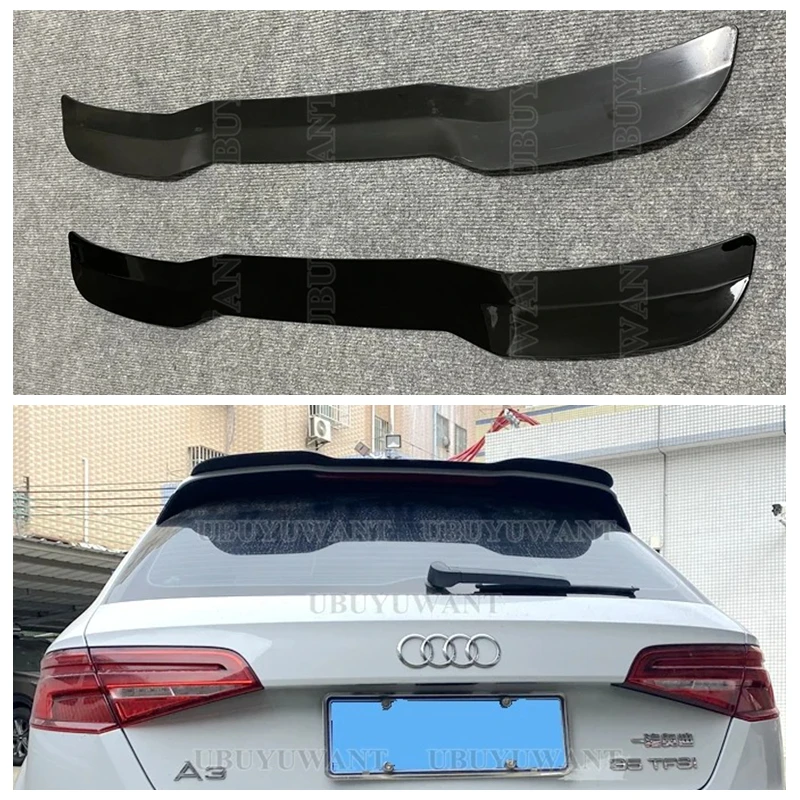 Alerón trasero ABS Audi A3 S3 S Line 8V 2014-2020 para maletero