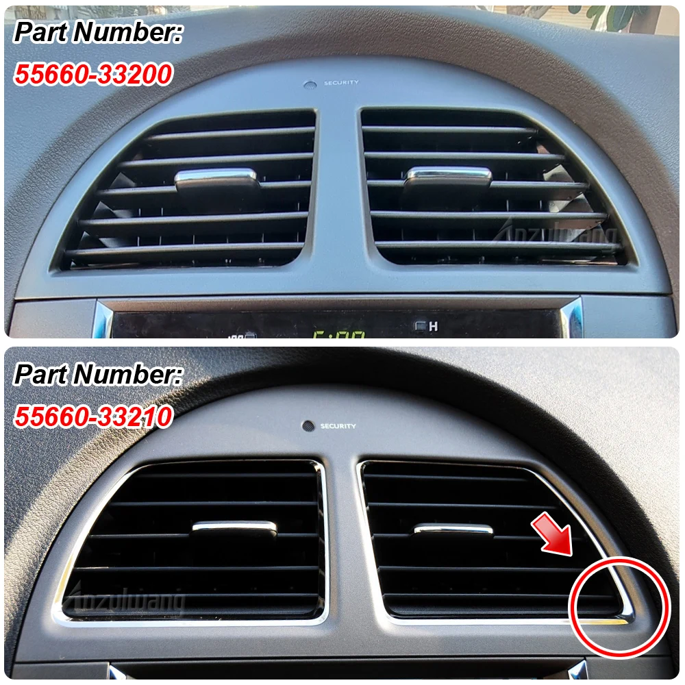 Tapa rejilla aire acondicionado Lexus ES350 (2006-2012)