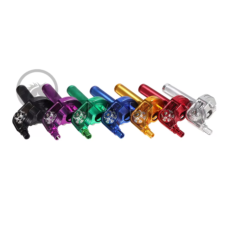 Empuñadura de acelerador disponible en distintos colores
