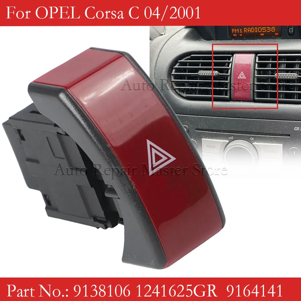 Interruptor advertencia Opel Corsa C 1.0 16V
