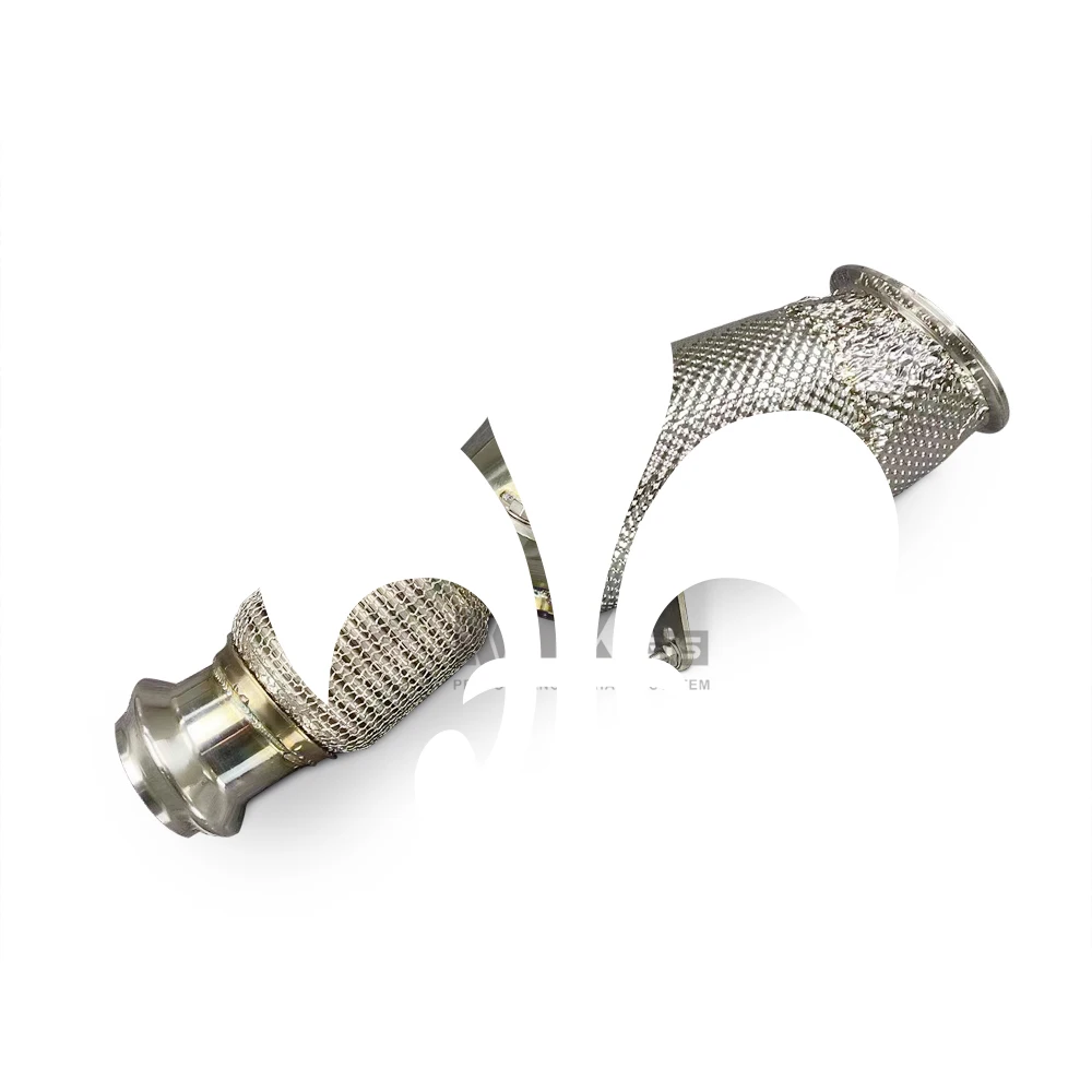 Tubo de bajada para el escape de alto rendimiento del sistema de escape automotriz BMW 525 2.0T 2013-2017 sin tubo de drenaje para gatos