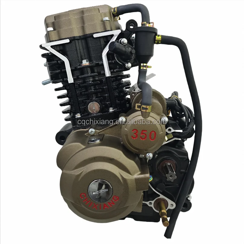 NewCG 200 250 300 350cc embrague Manual triciclo refrigerado por agua motor de motocicleta 4 tiempos con encendido CDI patada de arranque eléctrico