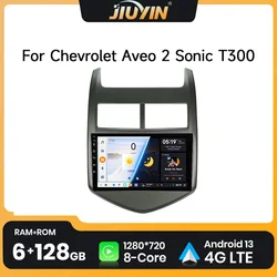 Radio Android JIUYIN – Chevrolet Aveo/Sonic T300 con GPS y CarPlay