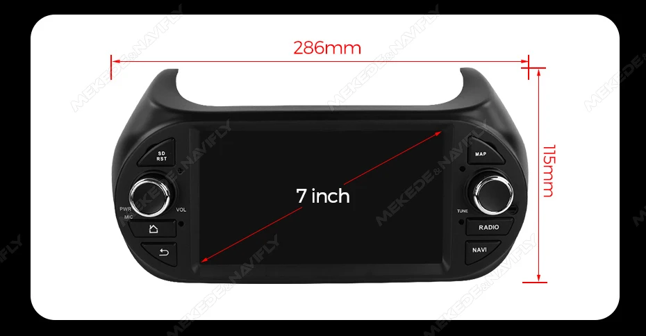 MEKEDE Android 13 Radio - CarPlay
