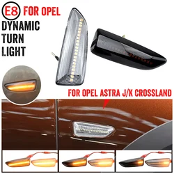 Luces posición lateral LED dinámicas Opel Astra J K Crossland Insignia B Zafira