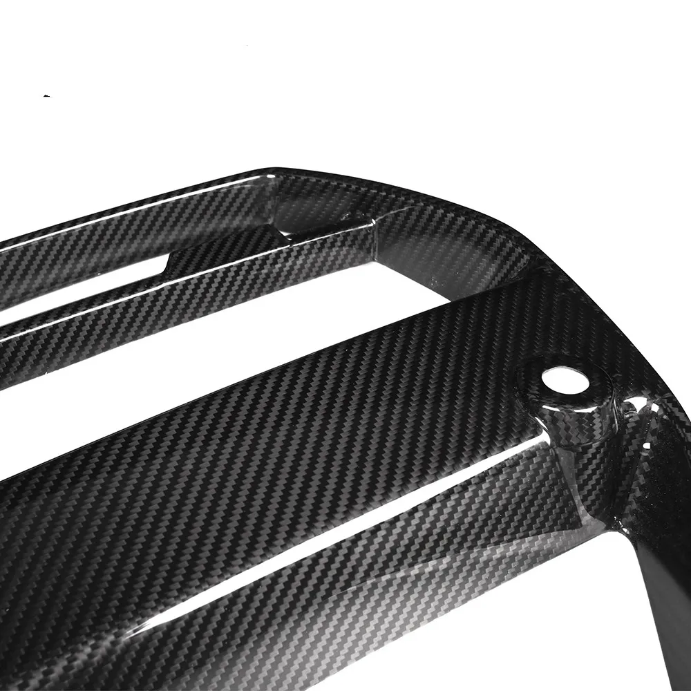 Rejilla frontal de carbono estilo M3 M4 V para BMW Serie 3 G80 - imagen 5