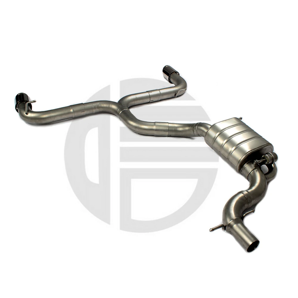 Escape CATBACK pulido VW Golf 6 GTI 2.0T con puntas carbono - imagen 5