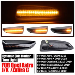 Intermitente lateral LED secuencial Opel Astra J Zafira Tourer