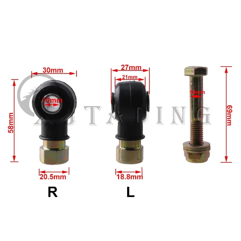 Extremos de varilla de amarre LH y RH para Polaris Sportsman 500 y 700 - imagen 5