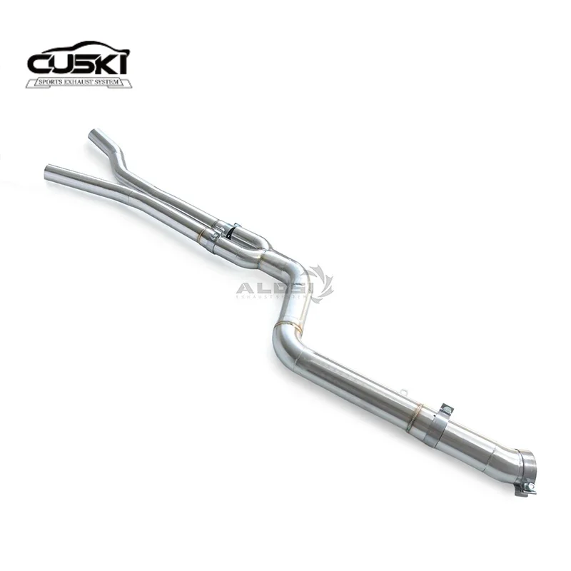 Escape inox deportivo BMW M240i G42 3.0T – tubo intermedio - imagen 5