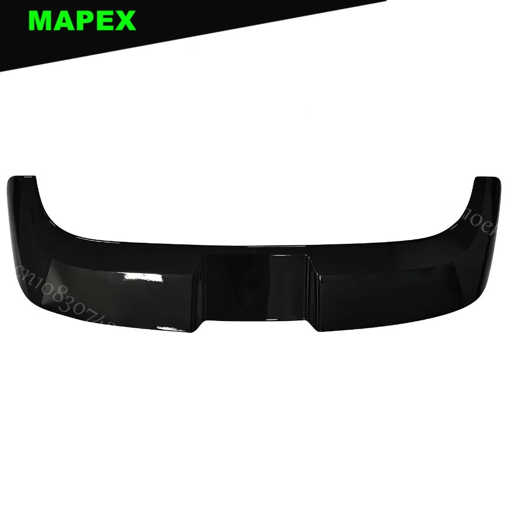 Alerón de techo trasero Subaru Crosstrek 2024 ABS negro brillante - imagen 3