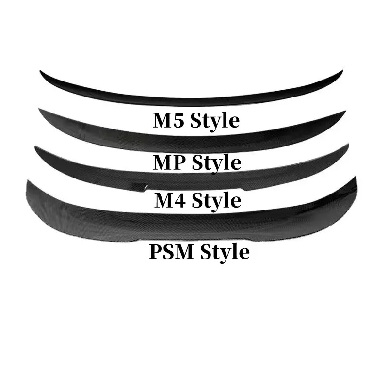 Alerón de la tapa del maletero del coche