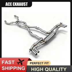 ACE catback con válvula de escape para Mercedes GLE63 AMG 4.0 W167