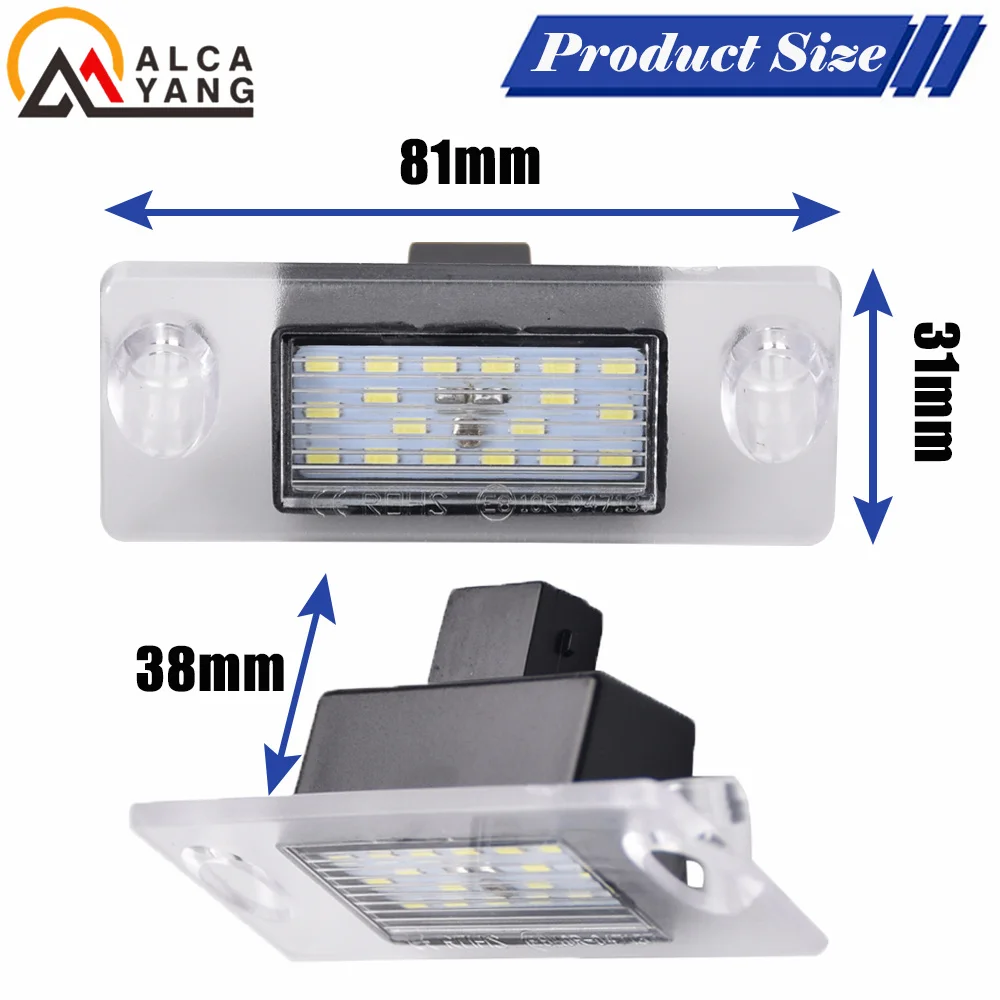 Luz LED de matrícula Audi para A3 8L, A4 B5, A5, S3 S4 S5 - imagen 5