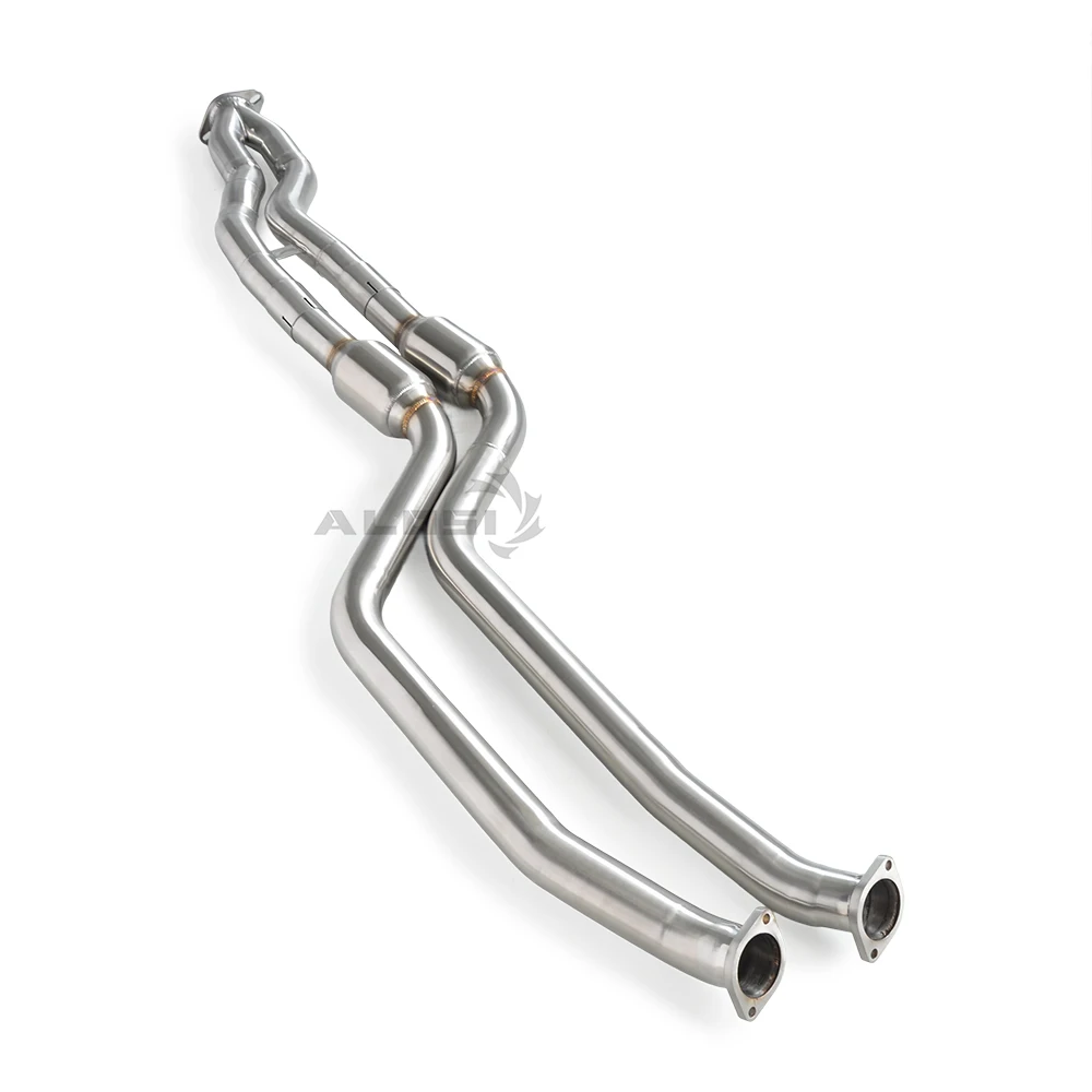 Tubo medio de escape BMW 1M E82 3.0T 2011-2012 acero inoxidable - imagen 3