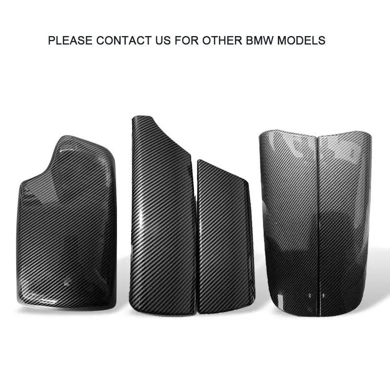 Cubierta consola central carbono BMW 7 Series F01 F02 2009-2015 - imagen 5