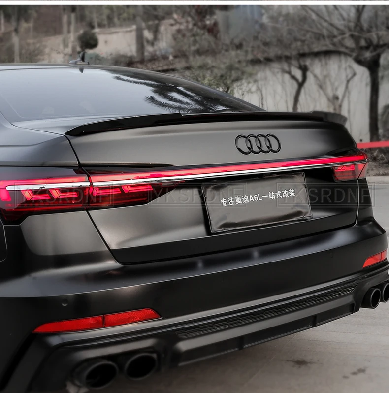 Detalle del alerón ABS para Audi A6 C8