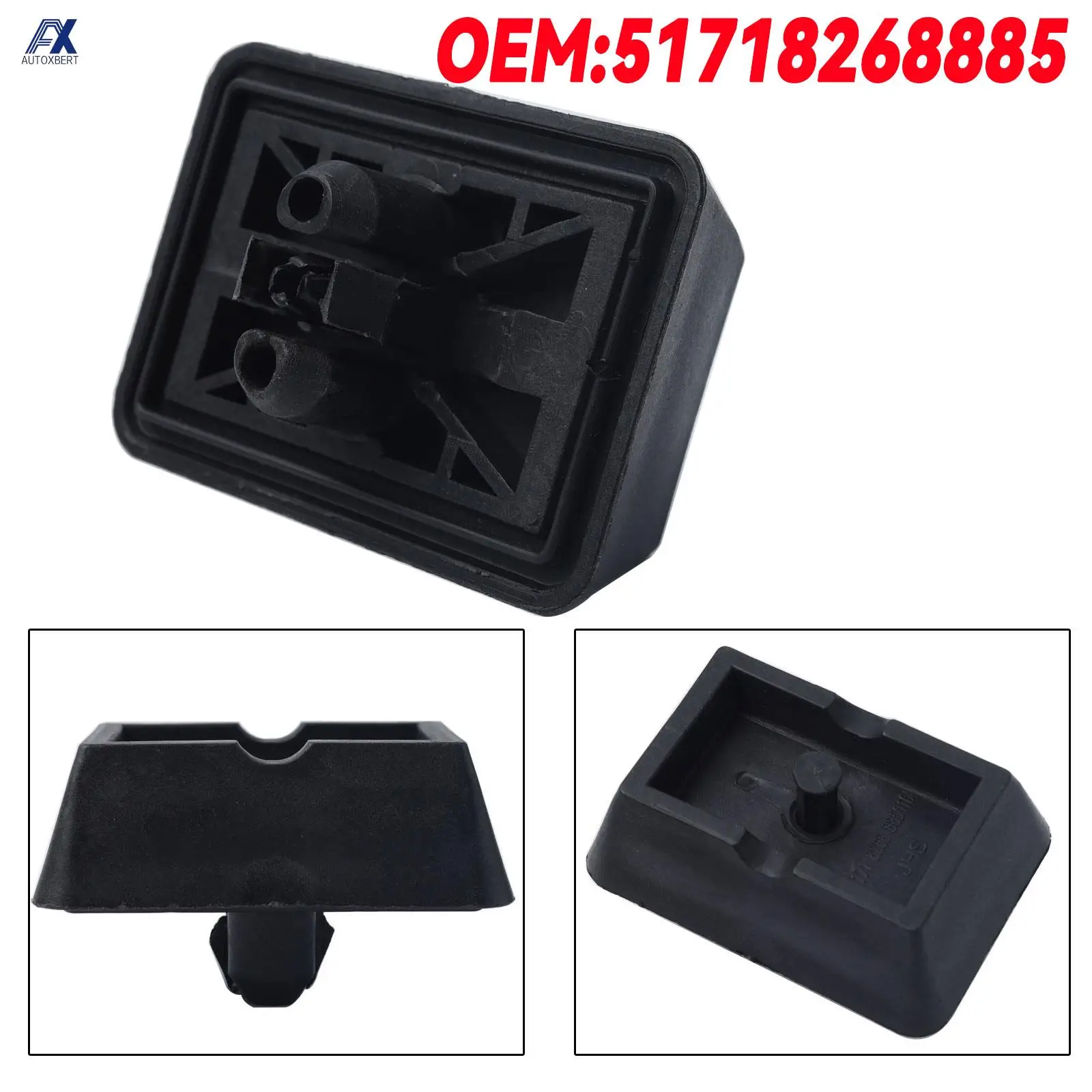 BMW 51718268885 Adaptador punto de gato para Serie 3 E46 X3 E83 Z4 E85