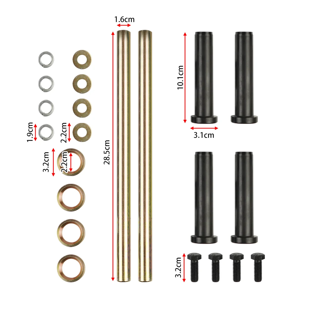 7501093   Kit de bujes de eje de A-ARM inferior delantero para Polaris Sportsman 400 500 570 600 700 800 para Trail Blazer 250 330 400 - imagen 2